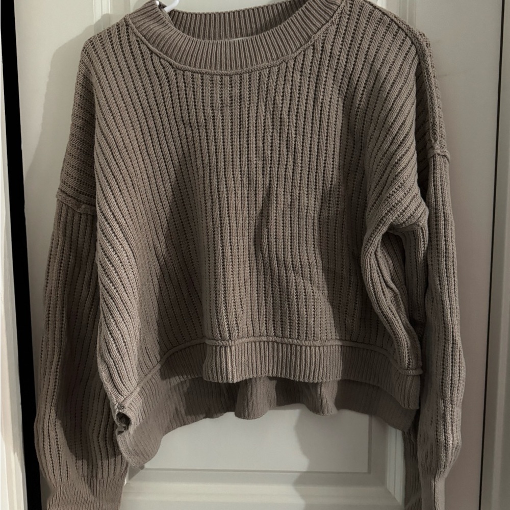 Cozy Taupe Sweater